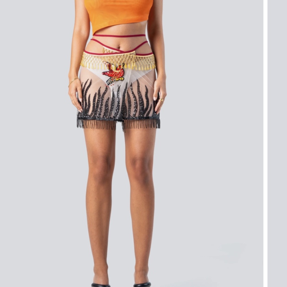 Finesse Mesh Skirt